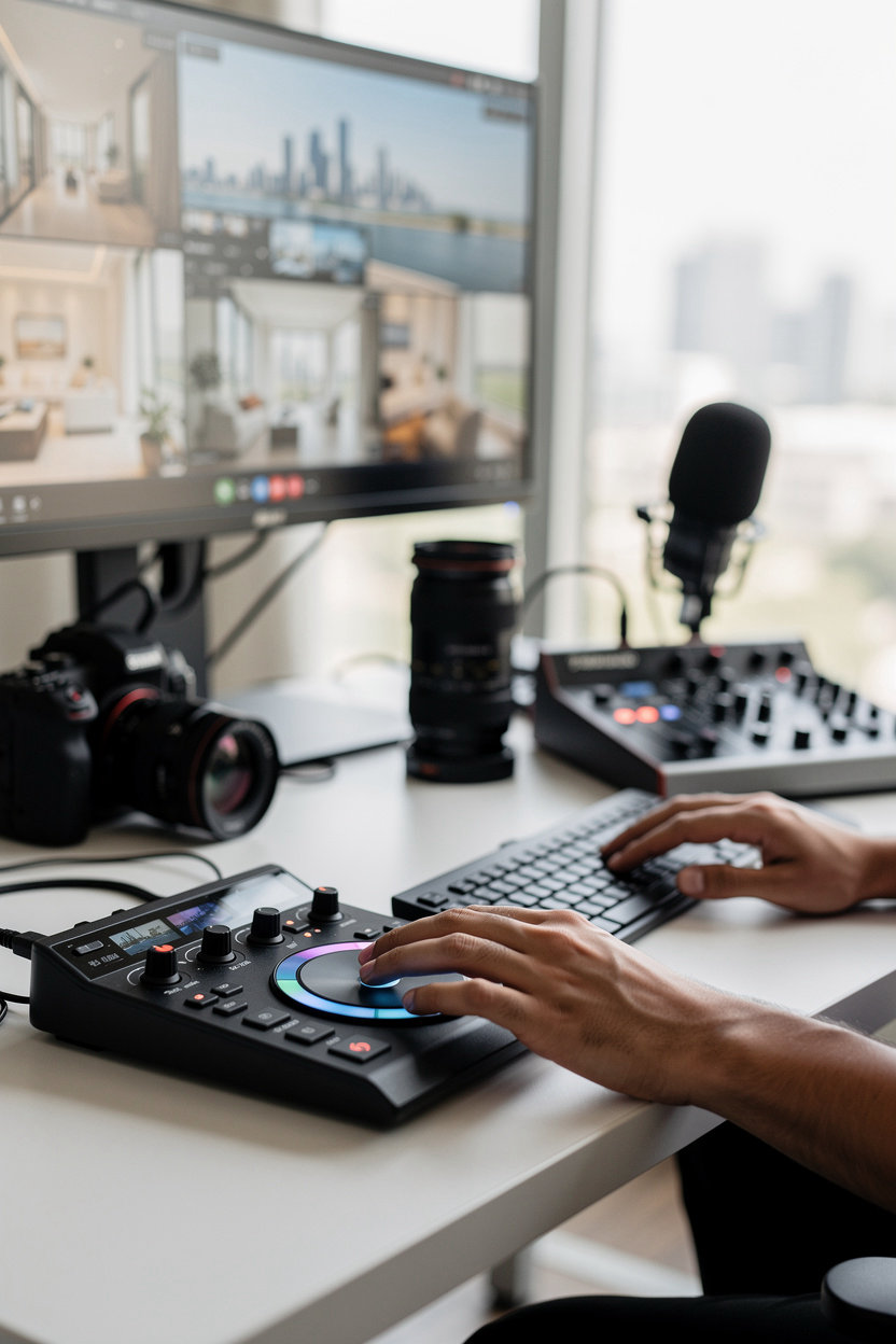 Sania professional audiovisual production team creating high-quality video and media content in Jeddah, Riyadh, and Dammam
